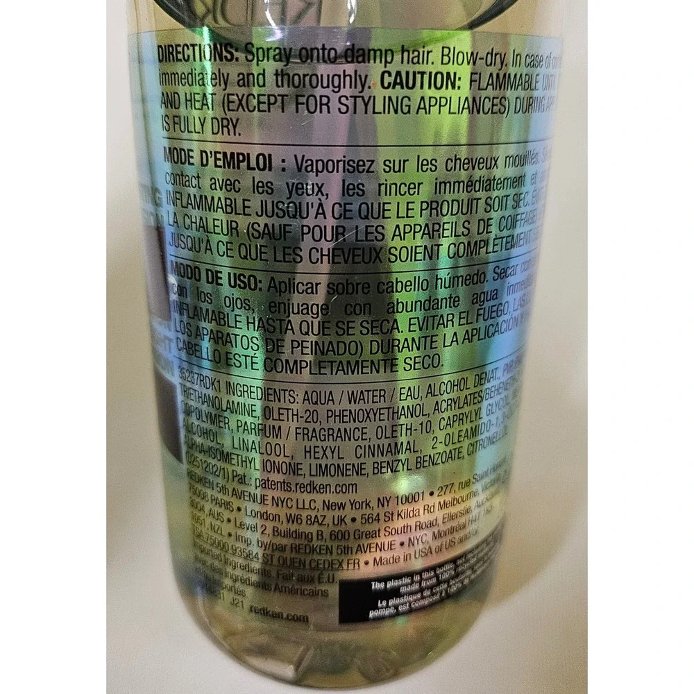 Redken Volume‎ Maximizer Thickening Spray 8.5oz Matte Finish Volumizing Spray